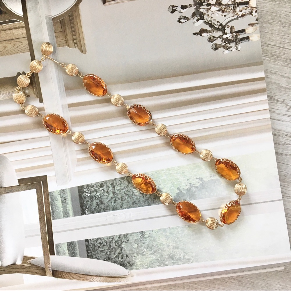 Vintage Glass Bead Necklace